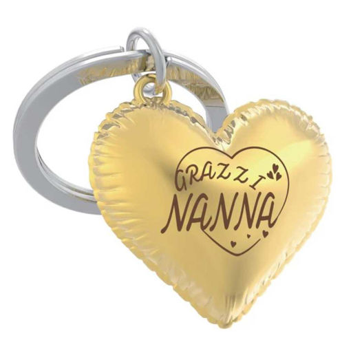 Picture of HEART SHAPE KEY RING -  GRAZZI NANNA